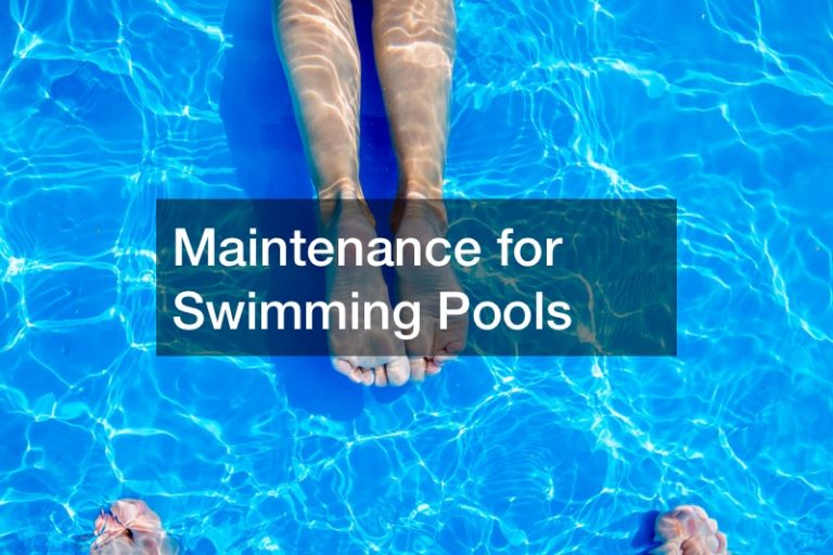 Maintenance for Swimming Pools