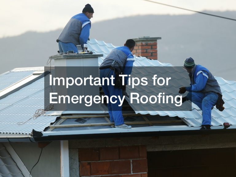 Important Tips for Emergency Roofing