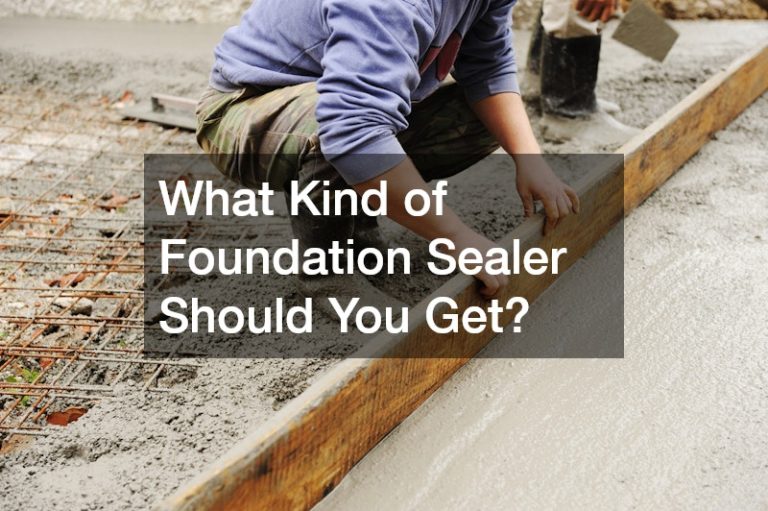 What Kind of Foundation Sealer Should You Get?